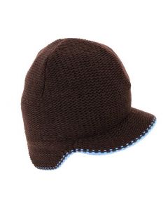 CAMPUS TEBO шапка коричневий, голубий